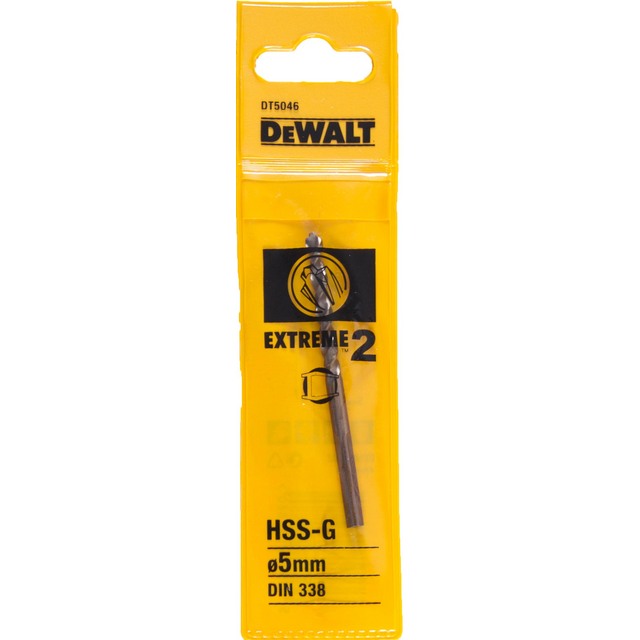 BORR HSS EXT2  5,0MM 1-PACK DT5046-QZ METALLBORR EXTREME2 | Beijerbygg Byggmaterial