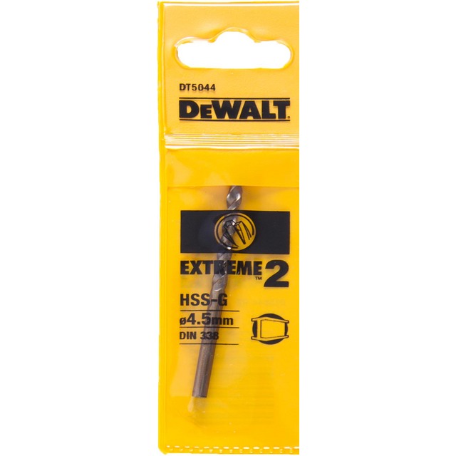 BORR HSS EXT2  4,5MM 1-PACK DT5044-QZ METALLBORR EXTREME2 | Beijerbygg Byggmaterial