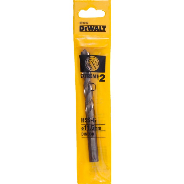 BORR HSS EXT2 11,5MM 1-PACK DT5059-QZ METALLBORR EXTREME2 | Beijerbygg Byggmaterial