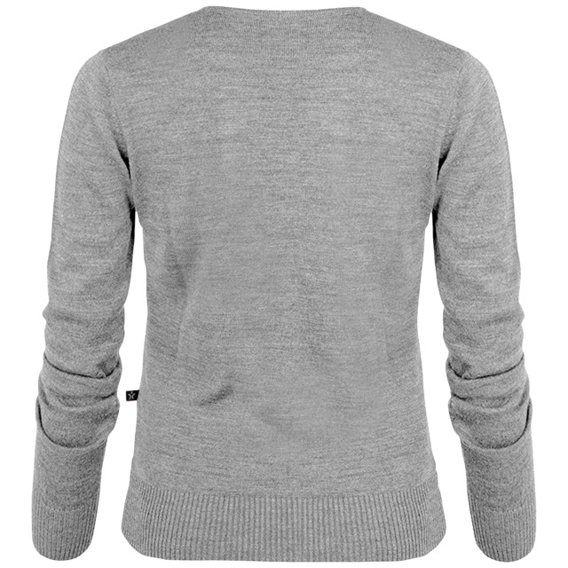 PULLOVER PW04 TEXSTAR LJUSGRÅ M