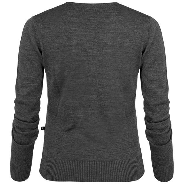 PULLOVER PW04 TEXSTAR MÖRKGRÅ S