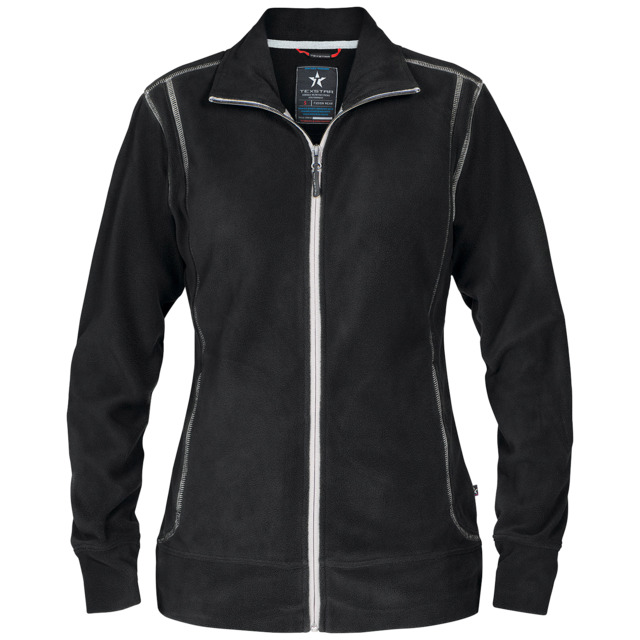 FLEECEJACKA WJ36 TEXSTAR SVART S | Beijerbygg Byggmaterial