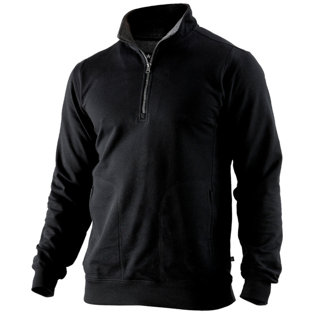 SWEATSHIRT SW14 TEXSTAR SVART M | Beijerbygg Byggmaterial
