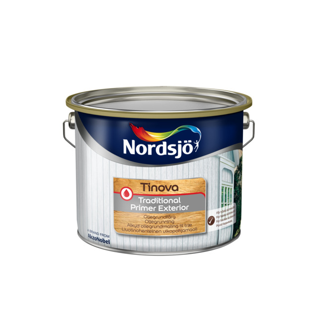 UTEGRUNDFÄRG TINOVA VIT 10L EXTERIOR VÄGGFÄRG PRIMER TRAD