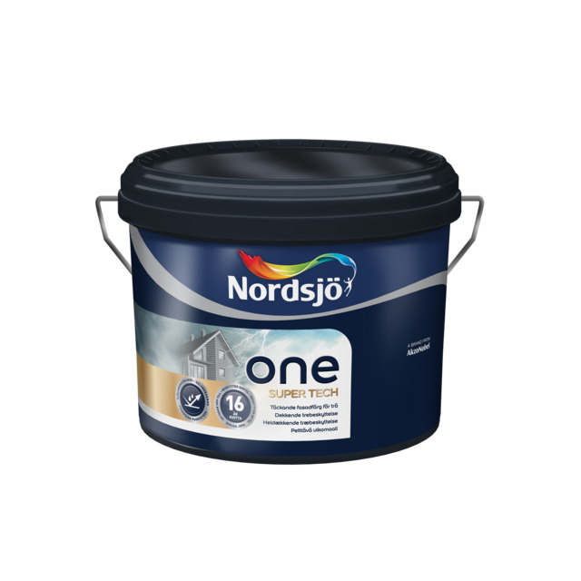 FASADFÄRG ONE SUP TECH BC 2,35 NORDSJÖ AKRYLATTÄCKFÄRG