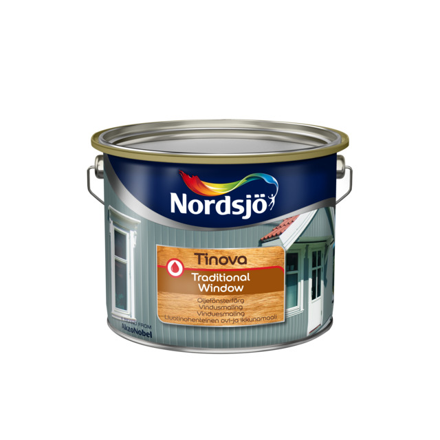 DÖRR&FÖNSTERFÄRG TRAD VIT 2,5L TRADITION WINDOW | Beijerbygg Byggmaterial