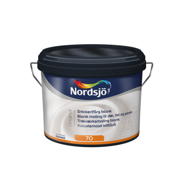 SNICKERIFÄRG ORG BLANK BW 2,5L ORIGINAL NORDSJÖ | Beijerbygg Byggmaterial