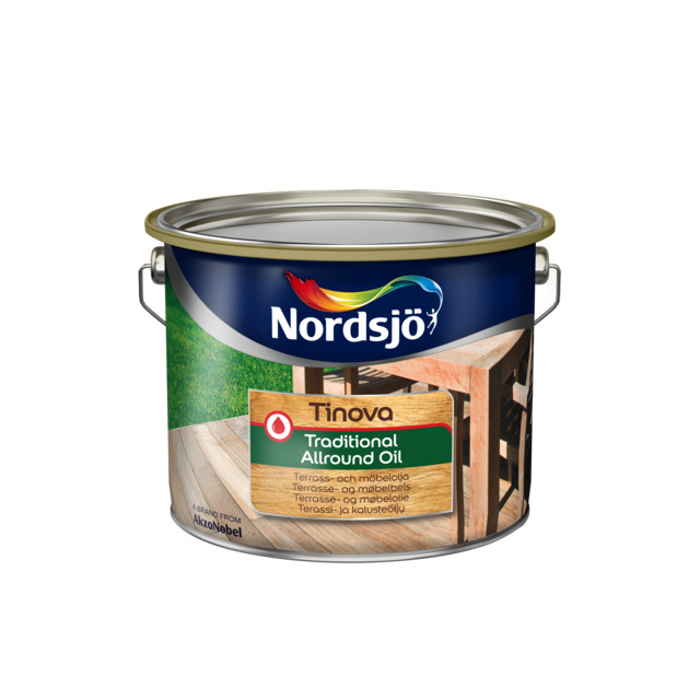 LASYRFÄRG TINOVA 2,5L TRADITIONAL ALLROUND OIL | Beijerbygg Byggmaterial