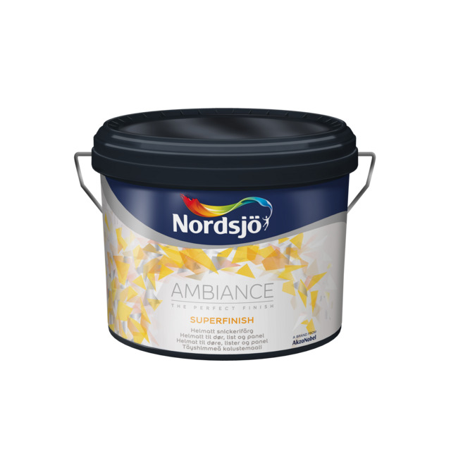 SNICKERIFÄRG AMB HELM BC 2,325 SUPERFINISH 2,325L NORDSJÖ | Beijerbygg Byggmaterial