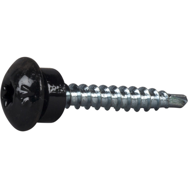 FARMARSKRUV 4,8X35 SVART DECOR TX25 250ST