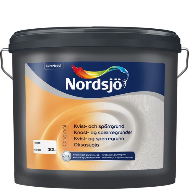 GRUNDFÄRG ORIGINAL KVIST&SPÄRR GRUND NORDSJÖ INOMHUS 2,5L | Beijerbygg Byggmaterial