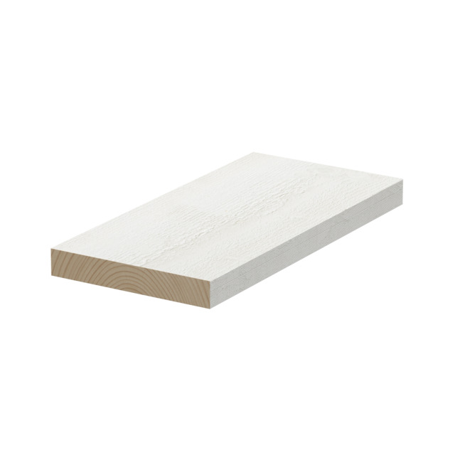22X145 YTTERPANEL MELLAN 3,0M VIT GRAN G4-2 RAW | Beijerbygg Byggmaterial