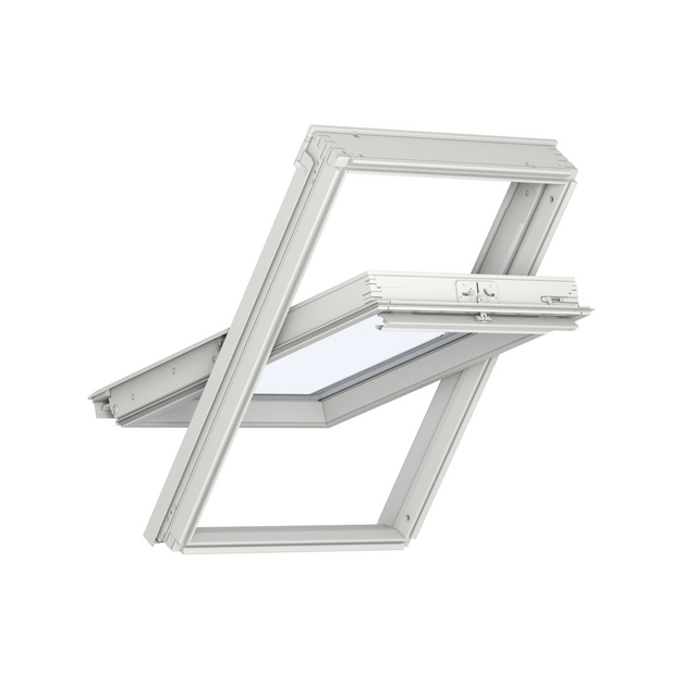 TAKFÖNSTER GGL PIVÅ AL VIT INTEGRA EL 2-GLAS 70