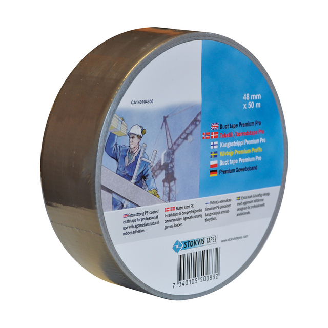 VÄVTEJP SILVER 48MMX50M PREMIUM PRO | Beijerbygg Byggmaterial