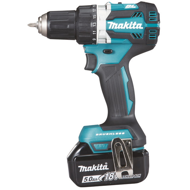 SKRUVDRAGARE 18V DDF484RTJ BL BORRMASKIN 2X5.0ah MAKPAC