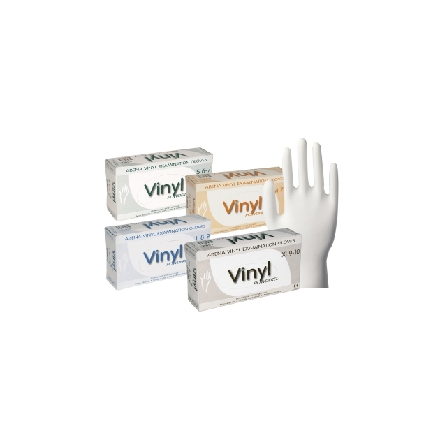 HANDSKE VINYL ABENA 4392 STL.L KORTTIDSHANDSKE 100ST/FRP | Beijerbygg Byggmaterial