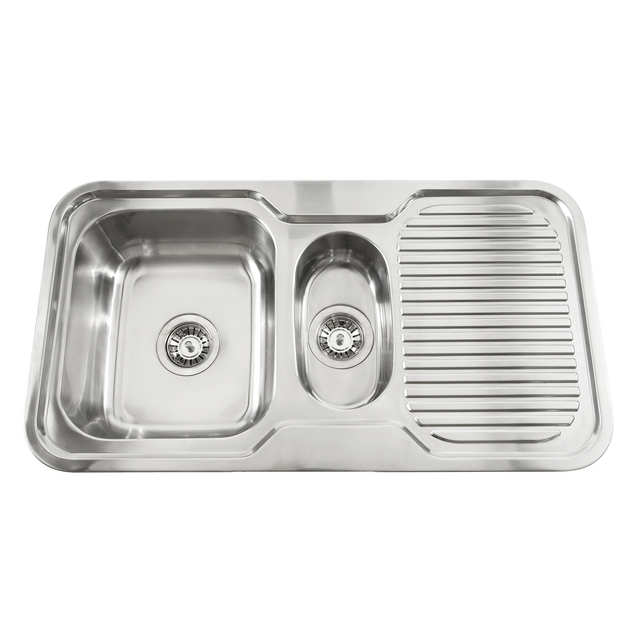 INBYGGNADSBÄNK NR601  M. V-LÅS 1½ HO MED AVSTÄLLN. YTA