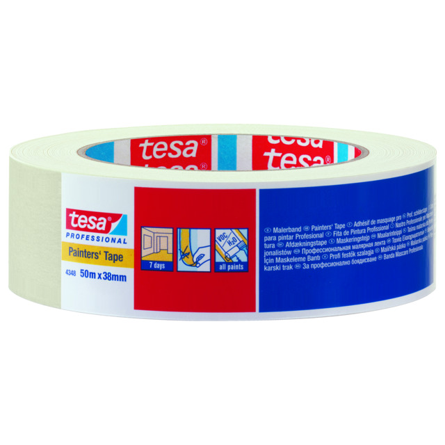 Produktbild föreställande artikeln MASKERINGSTEJP 4348 7 DAGAR TESA 50MX38MM från kategorin Maskeringstejp