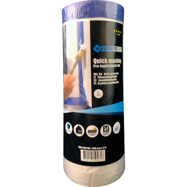 SNABBMASKERING BLÅ UVBEST 14DGR PLAST 2700MM 17M | Beijerbygg Byggmaterial