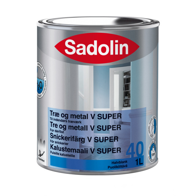 SNICKERIFÄRG V SA 40 BC 0,93L SADOLIN V SUPER 40 | Beijerbygg Byggmaterial