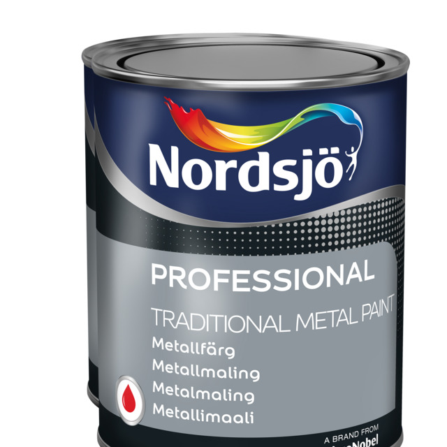 METALLFÄRG TRADITION SVART 1L NORDSJÖ PRO Beijer Byggmaterial METALLFÄRG TRADITION SVART 1L NORDSJÖ PRO Beijer Byggmaterial