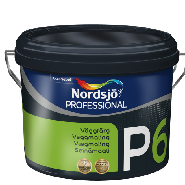 VÄGGFÄRG PRO P6 BC 9,3L NORDSJÖ | Beijerbygg Byggmaterial