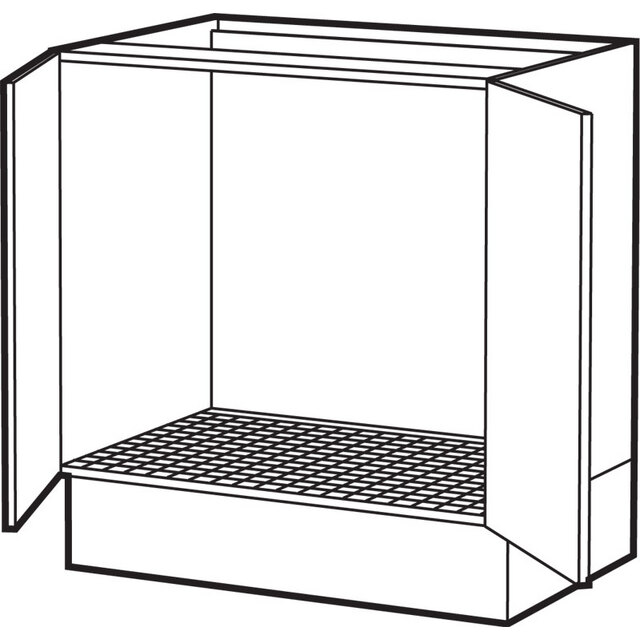 DISKBÄNKSKÅP 80CM 2021 STOMME VIT05 EXKL LUCKA 465 | Beijerbygg Byggmaterial
