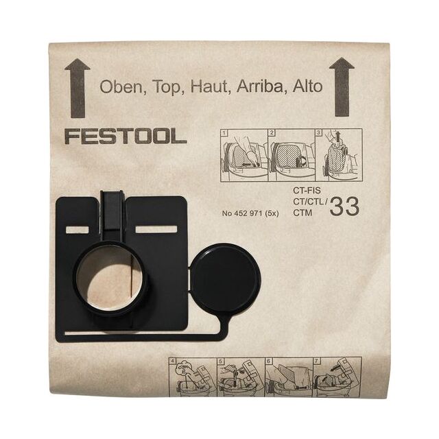 FILTERSÄCK FIS-CT 33 5P | Beijerbygg Byggmaterial