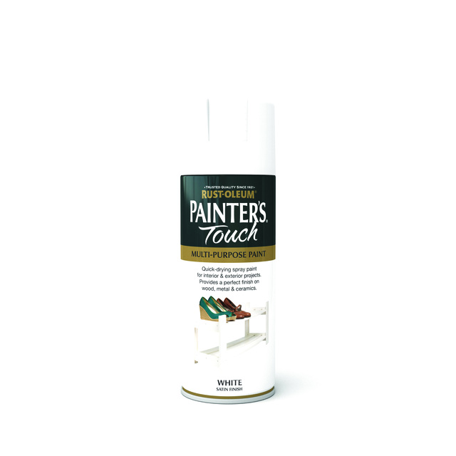SPRAYFÄRG PAINTERS TOUCH SATIN VIT | Beijerbygg Byggmaterial
