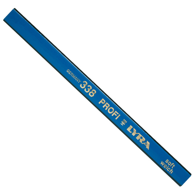 SNICKARPENNA MJUK 18CM BLÅ 100ST/FRP | Beijerbygg Byggmaterial