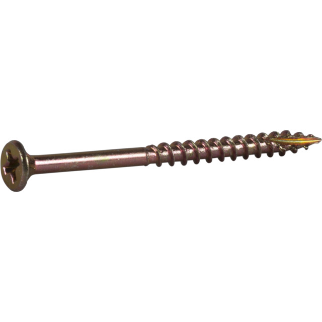 LISTSKRUV 3,4X45 GULKROM 250ST                 406405
