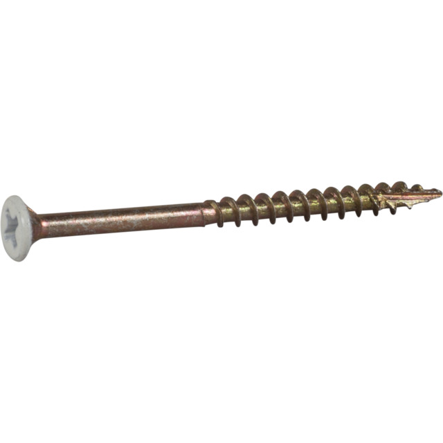 LISTSKRUV 3,4X45 VITLACK 250ST                 406405