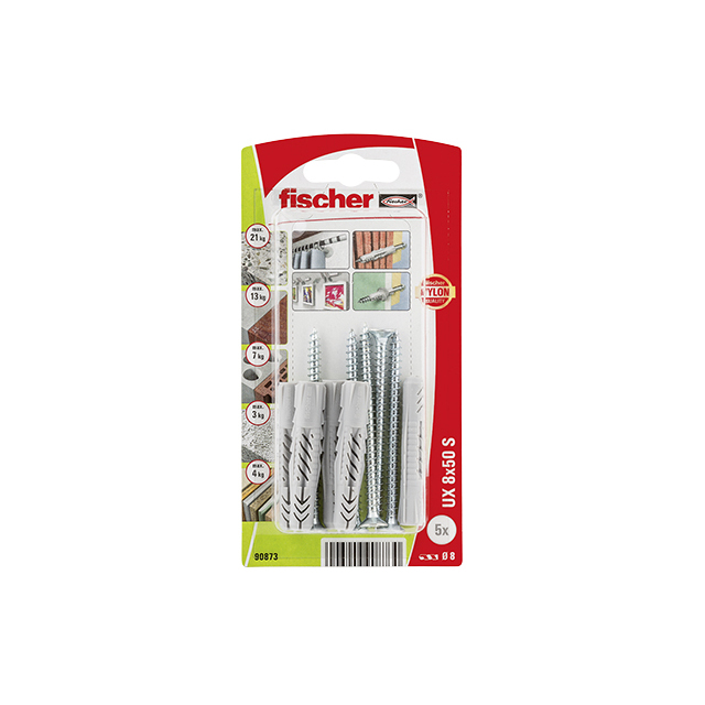 UNIVERSALPLUGG UX SK 8X50 5ST | Beijerbygg Byggmaterial