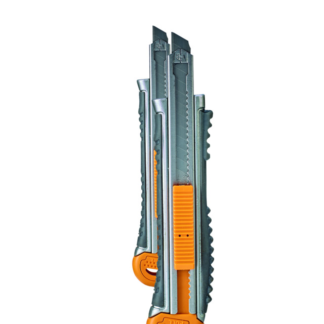 HOBBYKNIV 9 MM SOFTGRIP RAW ZINK - M/HYLSA TILL BLAD | Beijerbygg Byggmaterial