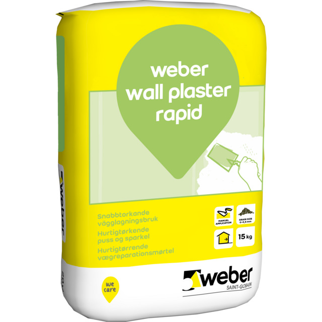 VÄGGLAGNING RAPID 15KG WALL PLASTER            (40) | Beijerbygg Byggmaterial