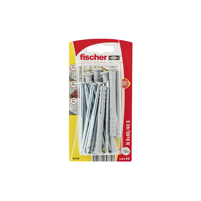 SPIKPLUGG N ZK 8X80 10ST | Beijerbygg Byggmaterial