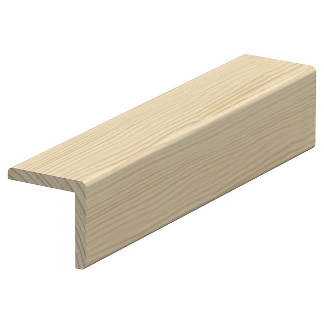 43X43 YTTERHÖRNLIST FUR L=3,6M OBEHANDLAD RAW (10)