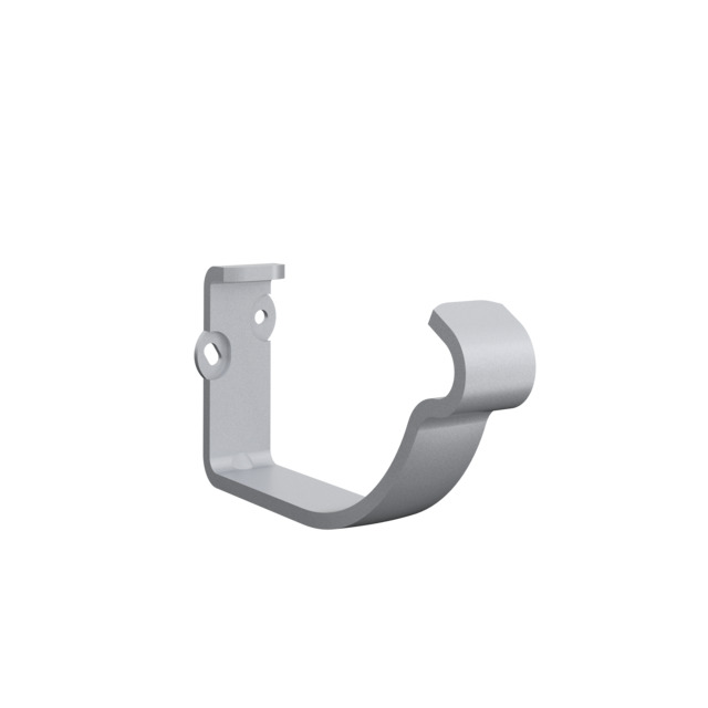 RÄNNKROK KFK HALVRUND FAST SVART 015 125MM | Beijerbygg Byggmaterial