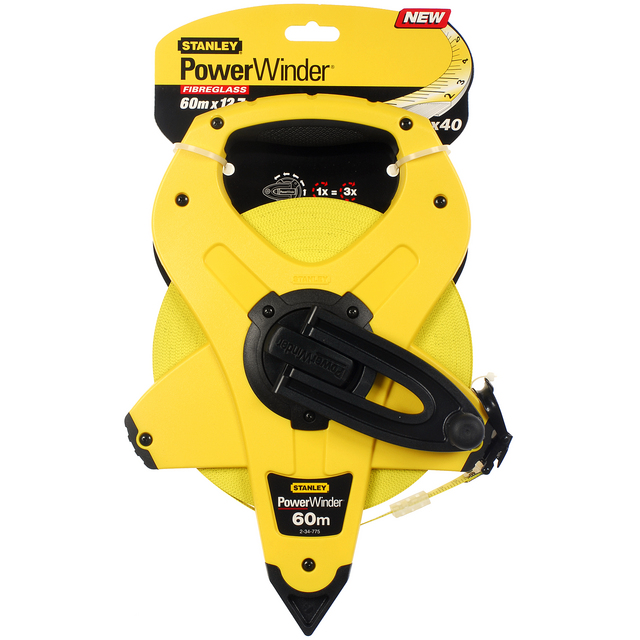 MÅTTBAND 2-34-775 GLASFIBER POWERWINDER 60M
