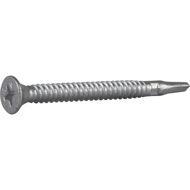 VINGSKRUV FÖRSÄNKT HUVUD PH3 BORRSPETS CORRSEAL 6,3X70MM 150ST