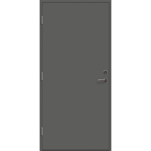YTTERDÖRR INGA 10X21V GRÅ RAW PREMIUM NCS 7000-N LÅS2002