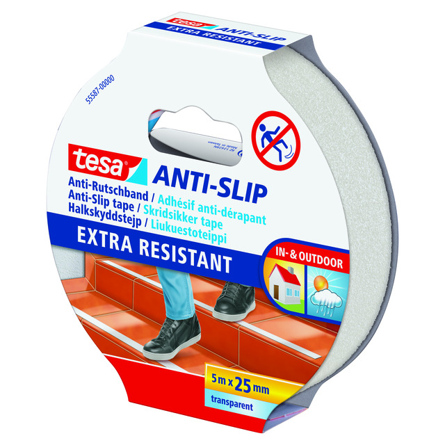 HALKSKYDDSTEJP 55587 TESA TRANSPARENT 5MX25MM