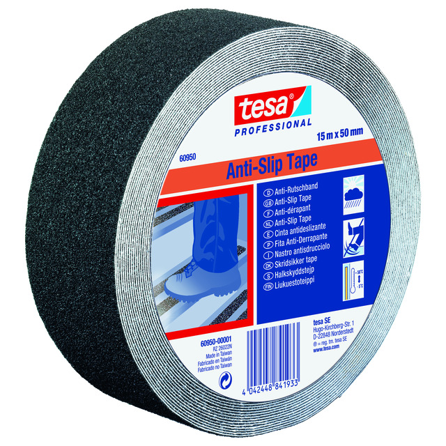 HALKSKYDDSTEJP 60950 TESA SVART 15MX50MM