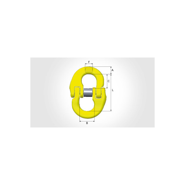 KOPPLINGSLÄNK G-10-10 GRABIQ 20ST | Beijerbygg Byggmaterial