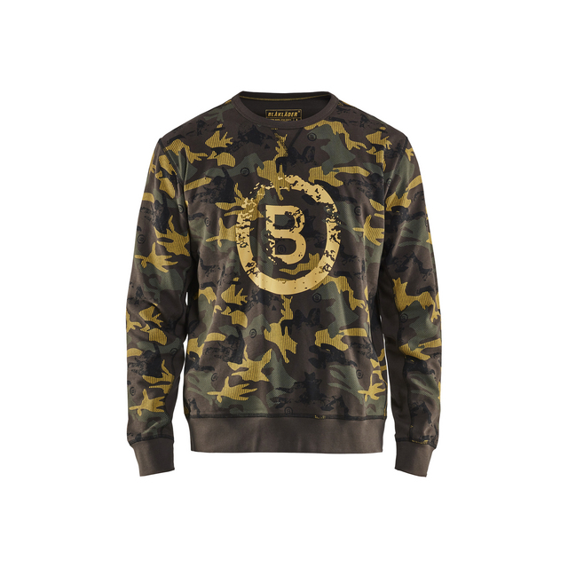 SWEATSHIRT 9408 1158 B LIMITED MÖRK OLIVGRÖN/SVART M | Beijerbygg Byggmaterial