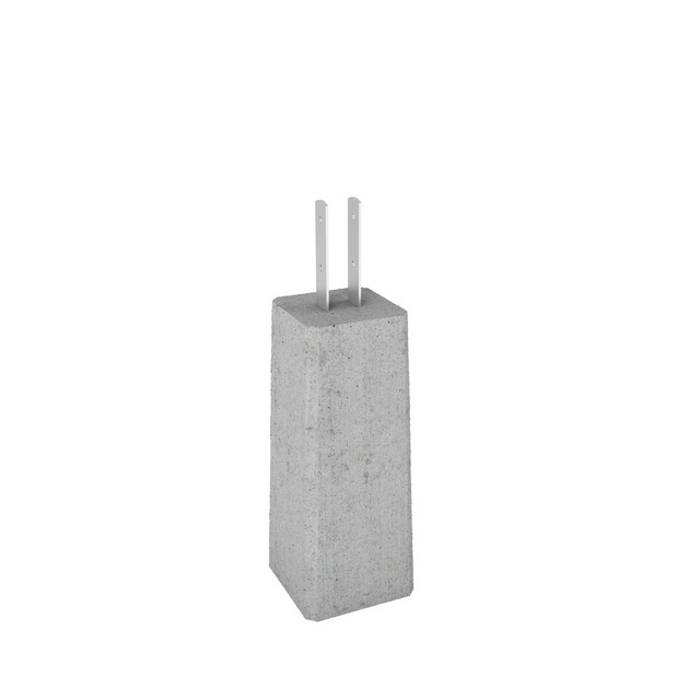 BETONGPLINT HÖJD 500MM 2 TUM MED BESLAG | Beijerbygg Byggmaterial
