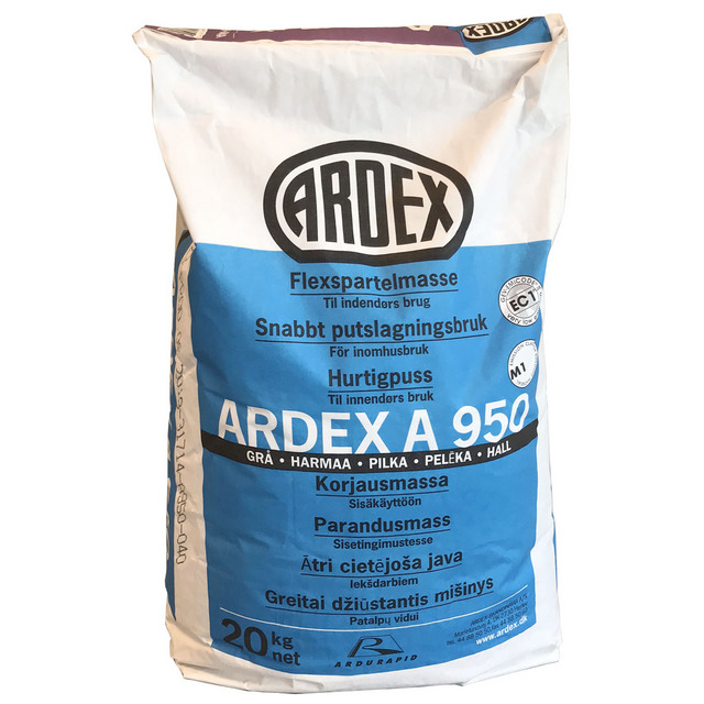 VÄGGSPACKEL ARDEX A950 20KG | Beijerbygg Byggmaterial