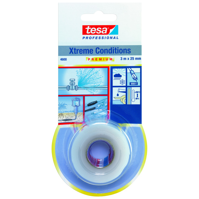 SILIKONTEJP EXTREME CONDITIONS 4600 TESA TRANSPARENT 3MX25MM