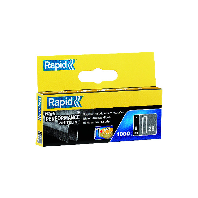 KABELKLAMMER RAPID R28/9 VIT 1000ST | Beijerbygg Byggmaterial