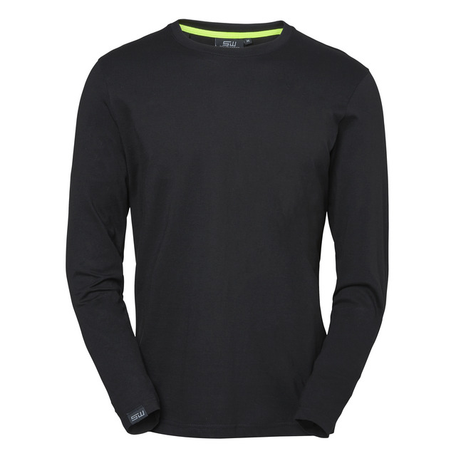 LÅNGÄRMAD T-SHIRT VERMONT SOUTH WEST SVART XXXL | Beijerbygg Byggmaterial